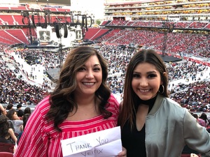 Roxanne attended Taylor Swift Reputation Stadium Tour on May 11th 2018 via VetTix 
