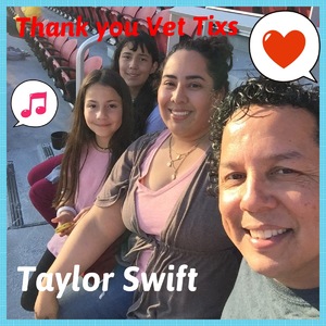 Carlos attended Taylor Swift Reputation Stadium Tour on May 11th 2018 via VetTix 