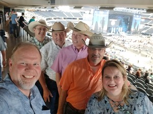 Rhonda attended Kenny Chesney: Trip Around the Sun Tour With Thomas Rhett and Old Dominion on May 19th 2018 via VetTix 