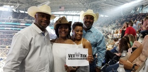 Leonicia attended Kenny Chesney: Trip Around the Sun Tour With Thomas Rhett and Old Dominion on May 19th 2018 via VetTix 