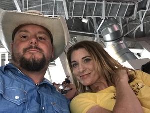 Justin attended Kenny Chesney: Trip Around the Sun Tour With Thomas Rhett and Old Dominion on May 19th 2018 via VetTix 