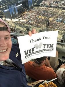 MACKENZIE attended Kenny Chesney: Trip Around the Sun Tour With Thomas Rhett and Old Dominion on May 19th 2018 via VetTix 