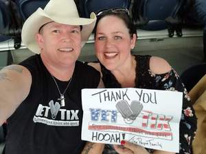 Cynthia attended Kenny Chesney: Trip Around the Sun Tour With Thomas Rhett and Old Dominion on May 19th 2018 via VetTix 