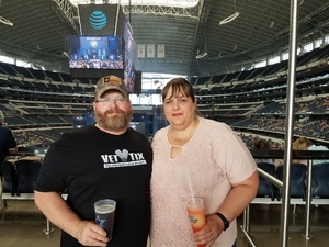 David attended Kenny Chesney: Trip Around the Sun Tour With Thomas Rhett and Old Dominion on May 19th 2018 via VetTix 