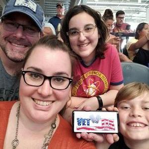 The Steeves Family attended Kenny Chesney: Trip Around the Sun Tour With Thomas Rhett and Old Dominion on May 19th 2018 via VetTix 