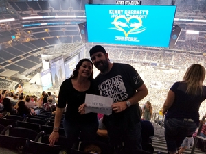 Mathew attended Kenny Chesney: Trip Around the Sun Tour With Thomas Rhett and Old Dominion on May 19th 2018 via VetTix 