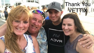 Darryl attended Kenny Chesney: Trip Around the Sun Tour With Thomas Rhett and Old Dominion on May 19th 2018 via VetTix 