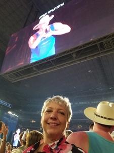 Kathryn attended Kenny Chesney: Trip Around the Sun Tour With Thomas Rhett and Old Dominion on May 19th 2018 via VetTix 