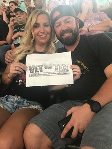 zachary attended Kenny Chesney: Trip Around the Sun Tour With Thomas Rhett and Old Dominion on May 19th 2018 via VetTix 