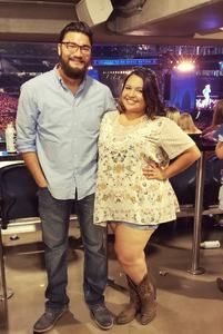 Genevieve attended Kenny Chesney: Trip Around the Sun Tour With Thomas Rhett and Old Dominion on May 19th 2018 via VetTix 