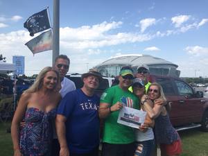 Brian attended Kenny Chesney: Trip Around the Sun Tour With Thomas Rhett and Old Dominion on May 19th 2018 via VetTix 