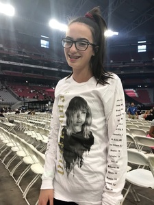 Richard attended Taylor Swift Reputation Stadium Tour on May 8th 2018 via VetTix 