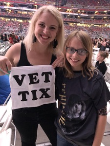 Jerry attended Taylor Swift Reputation Stadium Tour on May 8th 2018 via VetTix 
