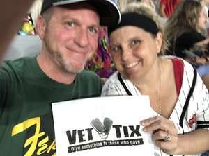 Christopher attended Taylor Swift Reputation Stadium Tour on May 8th 2018 via VetTix 
