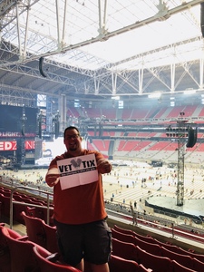 Joshua attended Taylor Swift Reputation Stadium Tour on May 8th 2018 via VetTix 