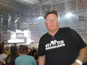 Thomas attended Taylor Swift Reputation Stadium Tour on May 8th 2018 via VetTix 