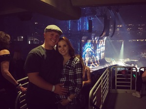 Griffin attended Taylor Swift Reputation Stadium Tour on May 8th 2018 via VetTix 