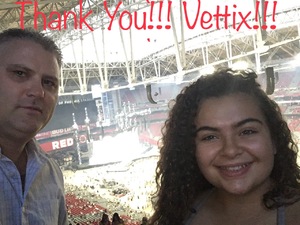 vincenzo attended Taylor Swift Reputation Stadium Tour on May 8th 2018 via VetTix 