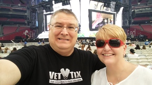 Eddie attended Taylor Swift Reputation Stadium Tour on May 8th 2018 via VetTix 
