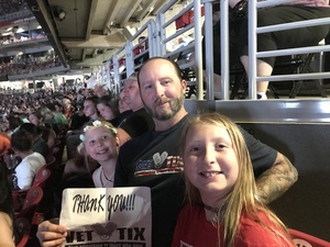 Todd attended Taylor Swift Reputation Stadium Tour on May 8th 2018 via VetTix 