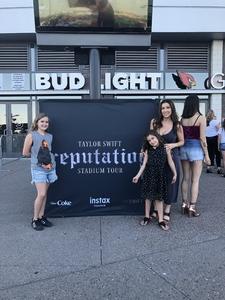 Michael attended Taylor Swift Reputation Stadium Tour on May 8th 2018 via VetTix 