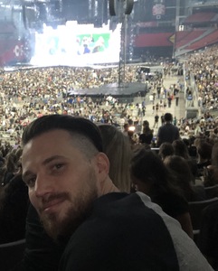Chad attended Taylor Swift Reputation Stadium Tour on May 8th 2018 via VetTix 