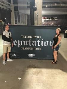 Josh attended Taylor Swift Reputation Stadium Tour on May 8th 2018 via VetTix 