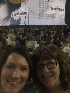 Cindy attended Taylor Swift Reputation Stadium Tour on May 8th 2018 via VetTix 