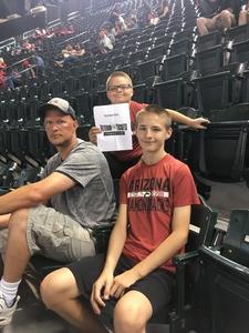 Marissa attended Arizona Diamondbacks vs. Washington Nationals - MLB on May 13th 2018 via VetTix 