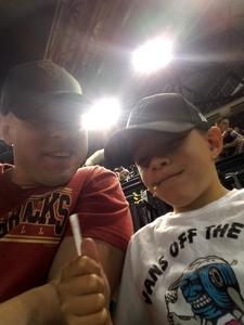 chad attended Arizona Diamondbacks vs. Milwaukee Brewers - MLB on May 15th 2018 via VetTix 