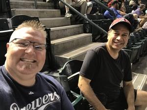 Eric attended Arizona Diamondbacks vs. Milwaukee Brewers - MLB on May 15th 2018 via VetTix 