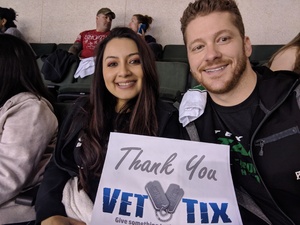 KC attended Texas Stars vs. Tucson Roadrunners - Game Five - Second Round Playoffs - AHL on May 11th 2018 via VetTix 