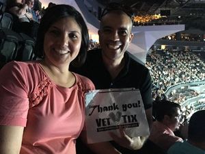 Anthony attended U2 Experience + Innocence Tour on May 12th 2018 via VetTix 
