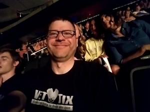 David attended Daryl Hall and John Oates With Train on May 16th 2018 via VetTix 