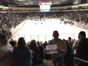 Joseph attended Texas Stars vs. Rockford Icehogs - Game One- Western Conference Finals - AHL on May 18th 2018 via VetTix 