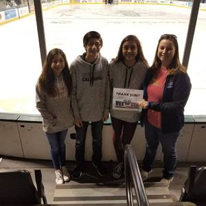Bonnie attended Texas Stars vs. Rockford Icehogs - Game Two - Western Conference Finals - AHL on May 20th 2018 via VetTix 