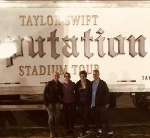 Al attended Taylor Swift Reputation Stadium Tour on May 18th 2018 via VetTix 