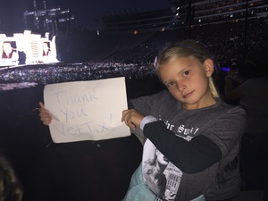 Amy attended Taylor Swift Reputation Stadium Tour on May 18th 2018 via VetTix 