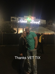 Douglas attended Taylor Swift Reputation Stadium Tour on May 18th 2018 via VetTix 