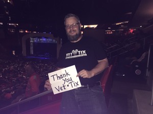 Dennis attended Daryl Hall & John Oates and Train on May 20th 2018 via VetTix 