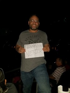 Ramon attended Sugarland on May 31st 2018 via VetTix 