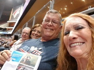 Frank attended Sugarland on May 31st 2018 via VetTix 
