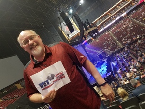 Christopher attended Sugarland on May 31st 2018 via VetTix 