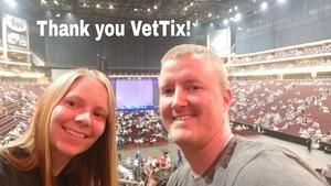 George attended Sugarland on May 31st 2018 via VetTix 
