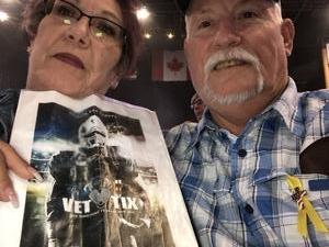 Roger attended Sugarland on May 31st 2018 via VetTix 