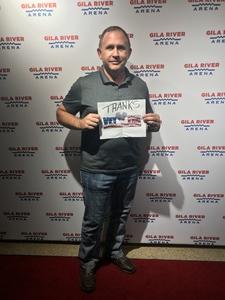 TIM attended Sugarland on May 31st 2018 via VetTix 