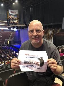 Thad attended Sugarland on May 31st 2018 via VetTix 