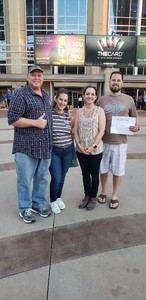 Anthony attended Sugarland on May 31st 2018 via VetTix 