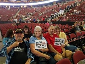 Marion attended Sugarland on May 31st 2018 via VetTix 
