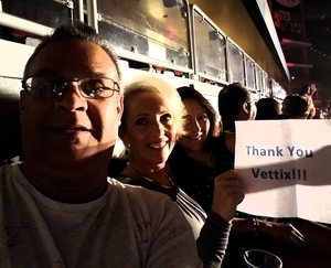 Ralph attended Sugarland on May 31st 2018 via VetTix 